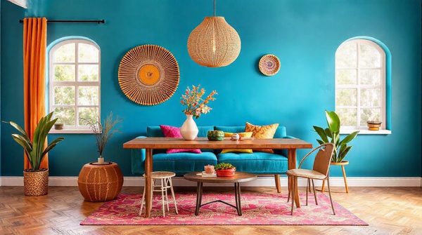 Idées inspirantes pour une décoration ethnique vibrant et originale