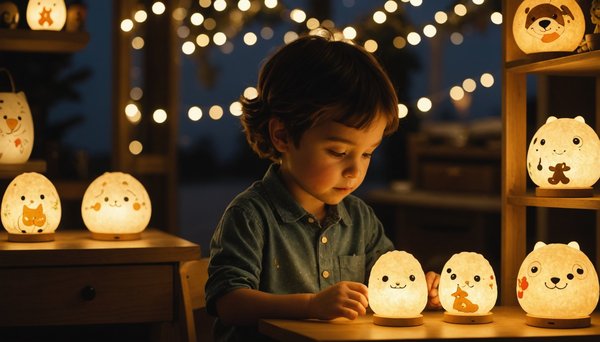 Boutique de veilleuses : l'éclairage doux pour toute la famille
